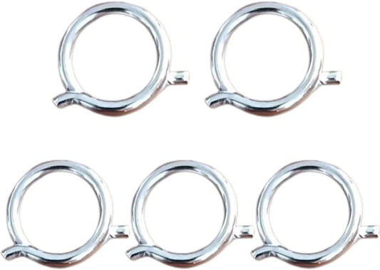 5 Pack Poultry Shears Spring Replacement Kitchen Shears Springs Loaded Ring Parts for Heavy Duty Kitchen Scissors Meat Shears (Wire1.8mm / OD15mm / ID12MM)