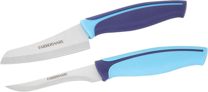 Farberware Precise Slice Utility Knife Set, 3 Piece, Multicolor