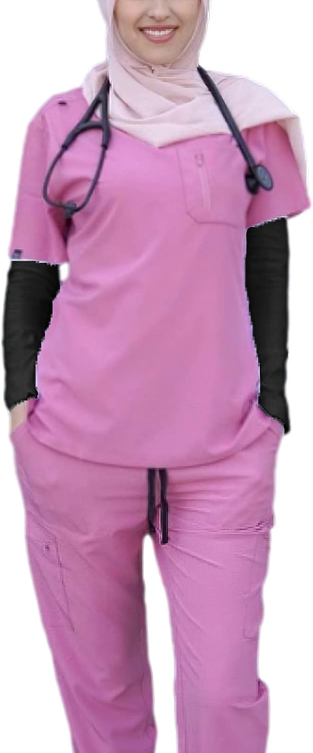amokk Long Arm Sleeves for Women Cooling UV Sun Protection Sleeves to Cover Arms Gardening Sleeves