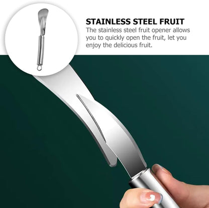 Pomelo Peeler Tool Multi-function Citrus Opener Serrated Edge 304 Stainless Steel Grapefruit Knife for Fruit Cutting Kitchen Gadget for Home Use