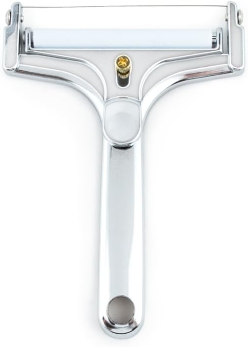Fox Run Cheese Slicer Stainless Steel, Dual-Sided Thick and Thin Cheese Slicer