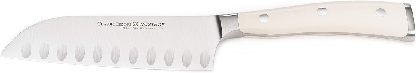WÜSTHOF Classic IKON 5" Hollow Edge Santoku Knife