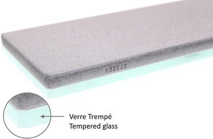 Shapton Glass Stone Set w/Field Holder #500, 2000, 16000 Grit