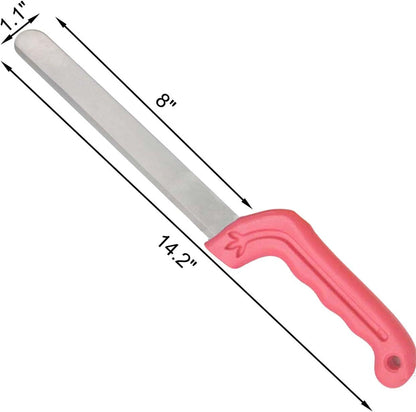 Tinsow Floral Foam Knife Florist Professional Cutting Knife for Flower Foam Block, Cake, Fruit, Utility Tool for Flower Clay Blocks (Light Purple)
