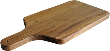 Made in USA Walnut Cutting Board by Virginia Boys Kitchens - Butcher Block made from Sustainable Hardwood (Round - 13.5)