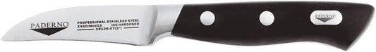 Paderno World Cuisine 2 3/4" Bird's Beak Paring Knife with Forged Blade