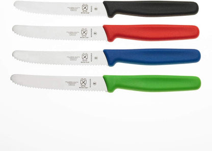 Mercer Culinary Bar Knife,Black, 4” Plain Edge, Pointed Tip