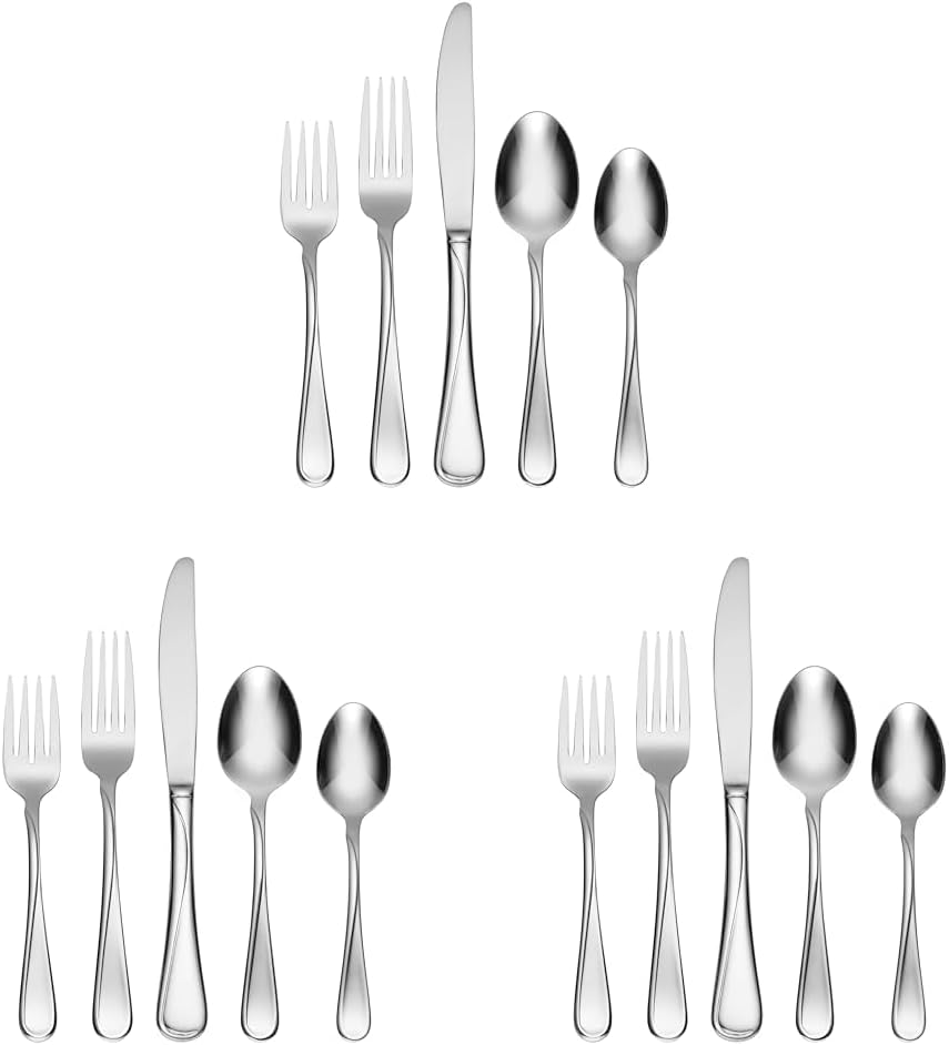 Oneida Flight Steak Knives, Set of 4, Silver