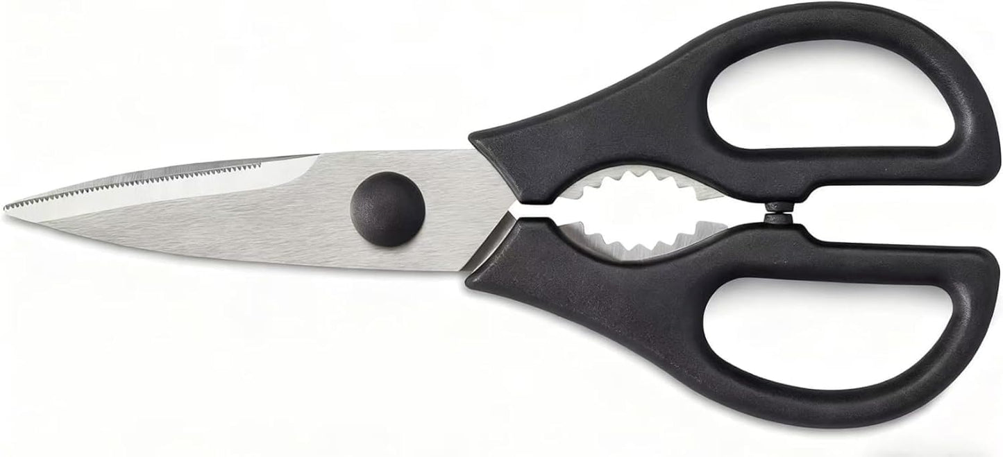Kitchen Scissors, Pull-Apart Kitchen Shears – Heavy-Duty Stainless Steel Scissors for Poultry, Herbs & Multi-Purpose Use, Easily Detachable for Deep Cleaning