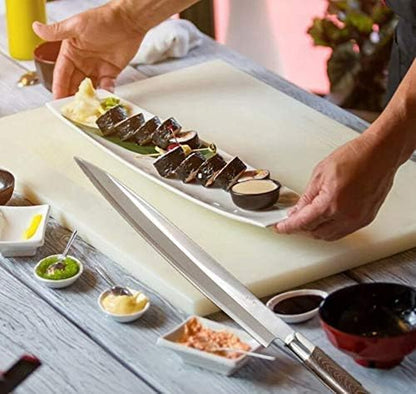 Japanese Sushi Sashimi Knife for Left Handed German steel (270mm)
