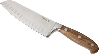 Bloomhouse - Two Time Oprah's Favorite Things Winner - 5" Utility Boning Kitchen Knife German Stainless Steel Blade w/Forged Italian Olive Wood Handle Full Tang for Meat Poultry & Precision Cutting