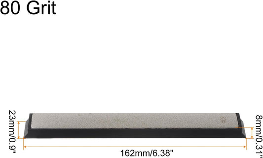 HARFINGTON 2pcs Diamond Sharpening Stone Set 80 Grit for Scissors Kitchen Tools
