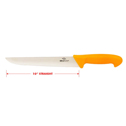 ULTRASOURCE - Boning Knife, 6" Curved/Semi-Flexible Blade, Polypropylene Handle