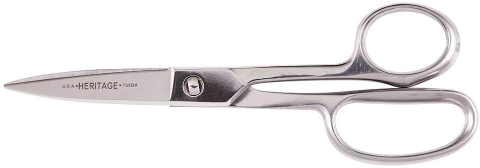 Kitchen Scissors and Shears, 8'' Stainless Steel Break Apart for Easy Cleaning, Dishwasher Safe, Heritage Cutlery 758BA