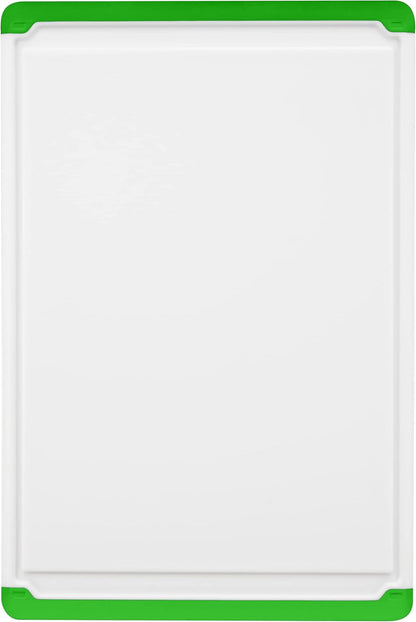 Extra Large Plastic Cutting Board for Kitchen - 18 Inch Dishwasher Safe Cutting Board, Reversible Chopping Board with Juice Groove + Non Slip Feet for Meat, Fruit, Vegetables, Meal Prep by Belwares
