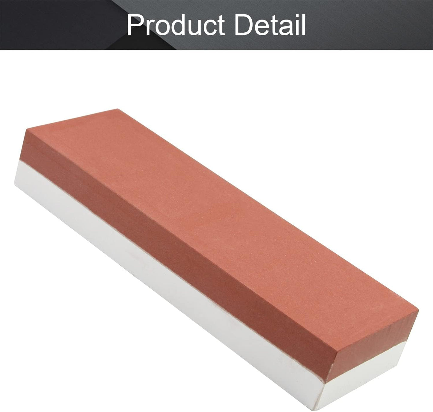 Utoolmart Double-Sided Whetstone Knives Sharpener Sharpening Stone 600/1500 Grit Water Stone for Scissors Razors Carving Tool 1Pcs