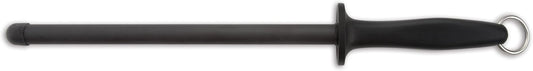 ARCOS Sharpening Steel 10 Inch Nitrum Stainless Steel and 250 mm blade. Series Chaira. Body Carbon Steel Chromium Coated 11 - Handle Polypropylene. Lightweight and smooth shapes. Color Black.