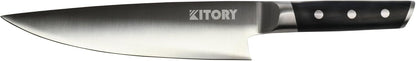 Kitory Slicing Carving Knife - 12" Brisket Knife - Pakka Wood Handle - Forged German High Carbon Steel Granton Blade, BBQ, Grilling Gifts For Men -Metadrop Series