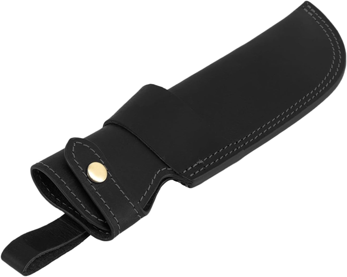Knife Sheath,Leather Knife Sheath for Belt,Chef Knife Guard,Knife Holster for 5 inch Blade Knife,Knife Holder,Knife Cover Sleeve,EDC Belt Organizer,Sheath for Chef Meat Cleaver,Gifts for Men