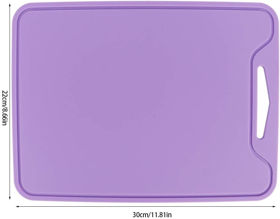 Silicone Cutting Board Set of 3 Flexible Chopping Mats with Juice Groove Non Slip Handle BPA Free Dishwasher Safe Food Grade Heat Resistant Kitchen Mat