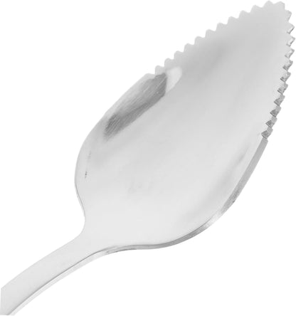 IMIKEYA Stainless Steel Grapefruit Spoons and Knife Set with Serrated Edges Ergonomic Handle for Easy Cutting of Kiwi and Desserts Kitchen Utensil Set