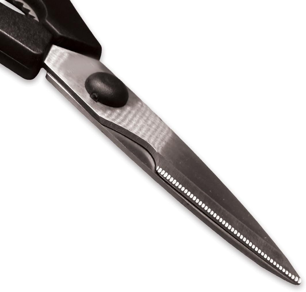 All-Purpose Kitchen Shears, Heavy-Duty Stainless Steel, Detachable Scissors with Comfortable Grip, Dishwasher Safe, 8-Inch