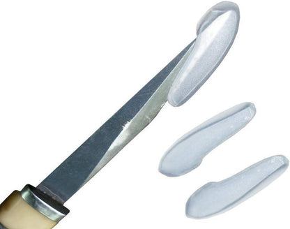 Acxico 20Pcs Blade Knife Tip Protector Cover Plastic Accessories Knife Tip Edge And Point Anti-scratch Protection