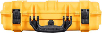 Monoprice Weatherproof/Shockproof Hard Case - Black Ip67 Level Dust and Water Protection Up to 1 Meter Depth with Customizable Foam, 10" x 9" x 7", 6.6 Liter