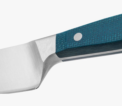 Arcos Forged Boning Knife in Nitrum Stainless Steel, Professional 6 Inch Butcher Knife for Removing Meat from Bones, Ergonomic Blue Handle, Brooklyn Series