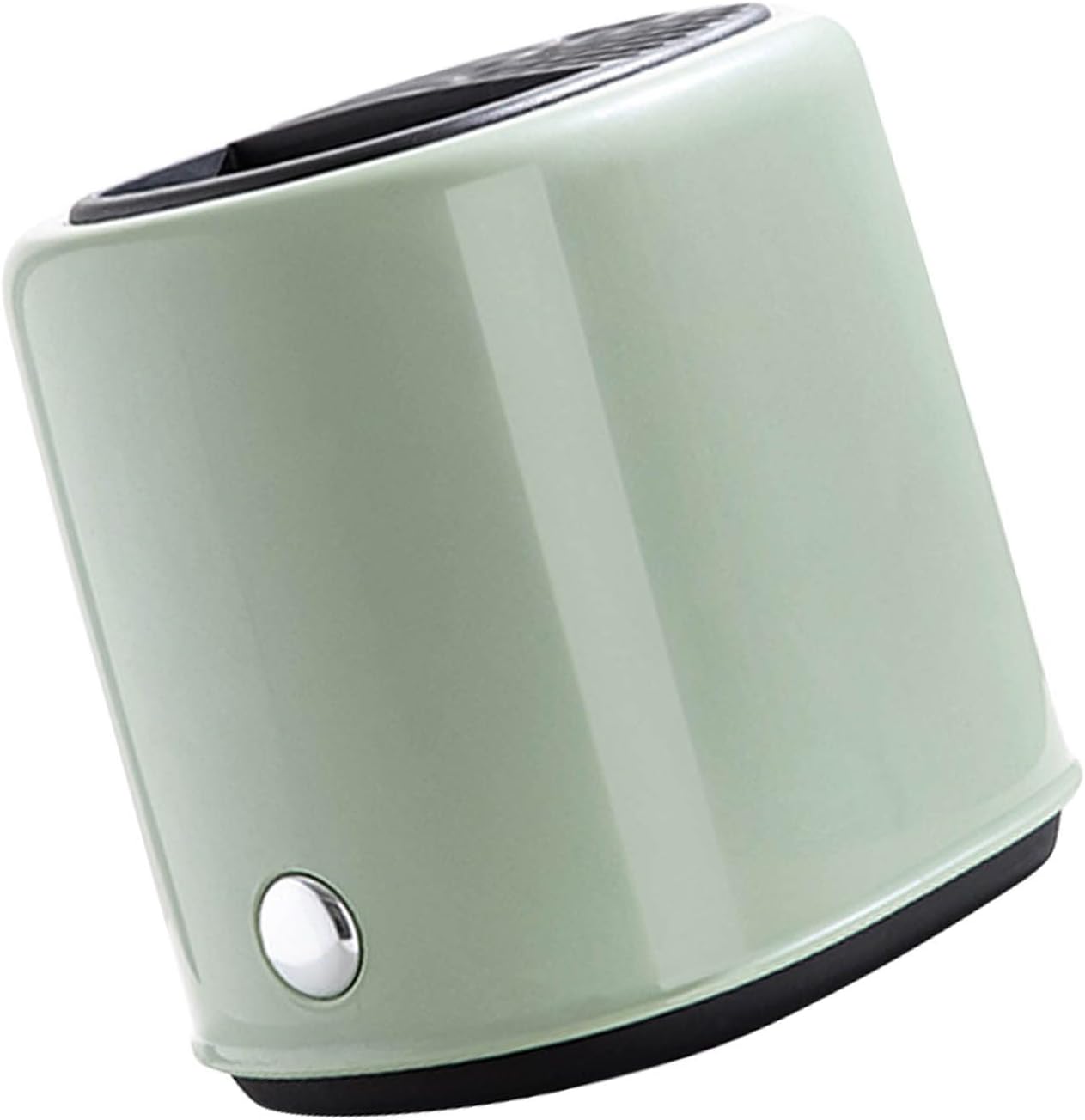 Utensil Holder, Knife Block Holder Knife Holder and Utensil Holder Kitchen Utensils Organizer Modern Round Knife Holder(Cream)