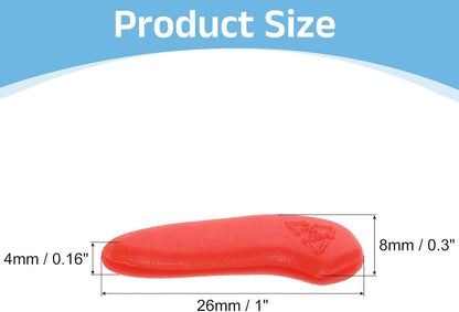 uxcell 50Pcs Blade Knife Tip Protector Cover Plastic Knife Guard Sleeves Knife Blade Tip Sleeves Cover for Kitchen, Blue