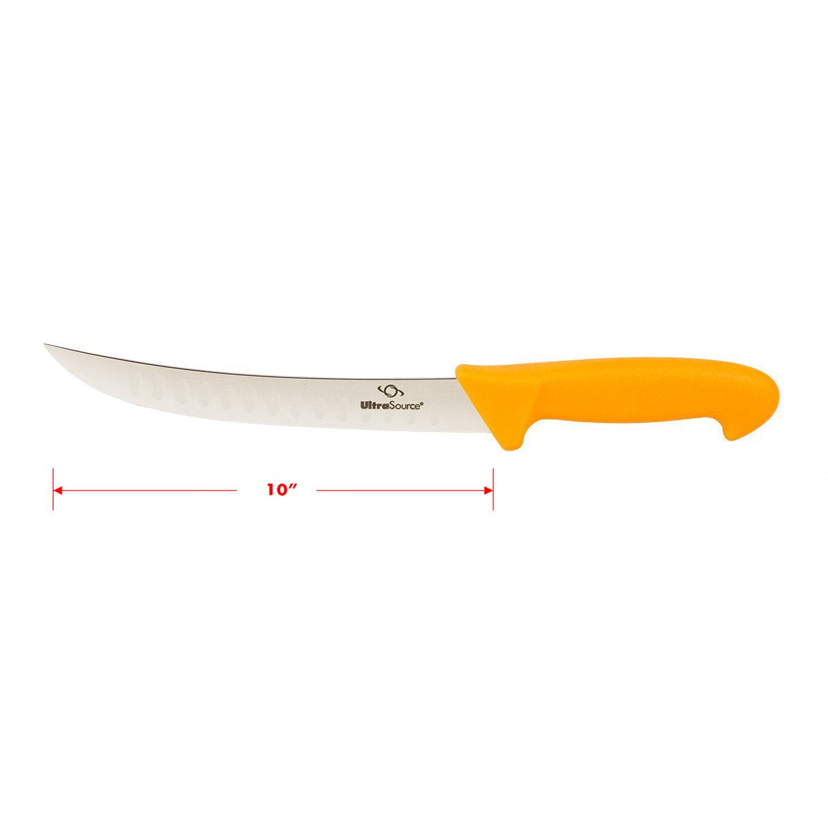 ULTRASOURCE - Boning Knife, 6" Curved/Semi-Flexible Blade, Polypropylene Handle