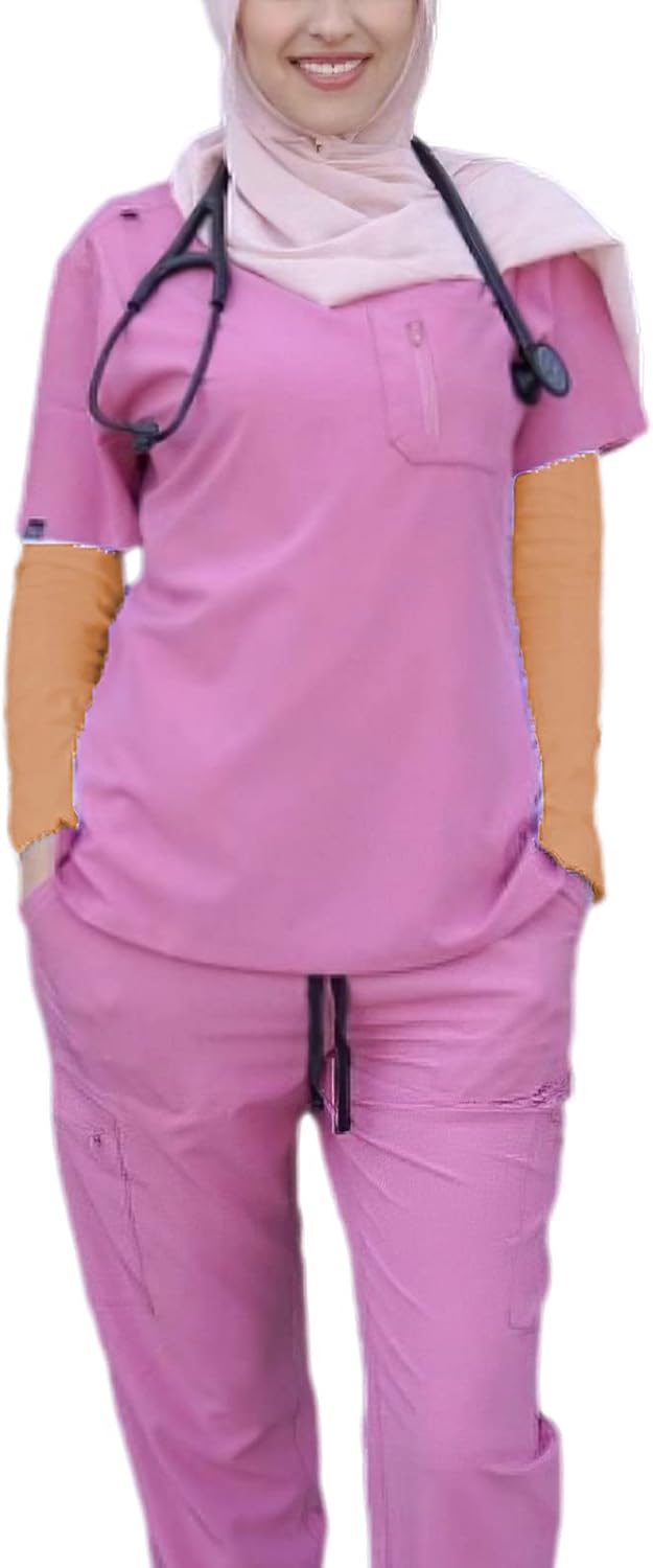 amokk Long Arm Sleeves for Women Cooling UV Sun Protection Sleeves to Cover Arms Gardening Sleeves