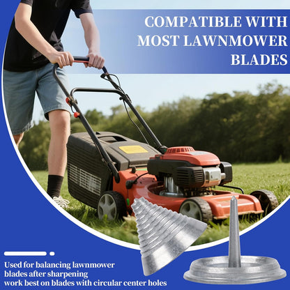 Crafts Man Lawn Mower Blade Sharpener for Any Power Hand Drill by (5 Packs Blue)
