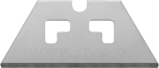 SP017 Safety Point Blade for PHC Safety Cutters, Pack of 100, Sharp Edge, Razor Blades for Injury Reduction, Cuts Boxes, Cardboard, Tape, Plastic Straps, and More