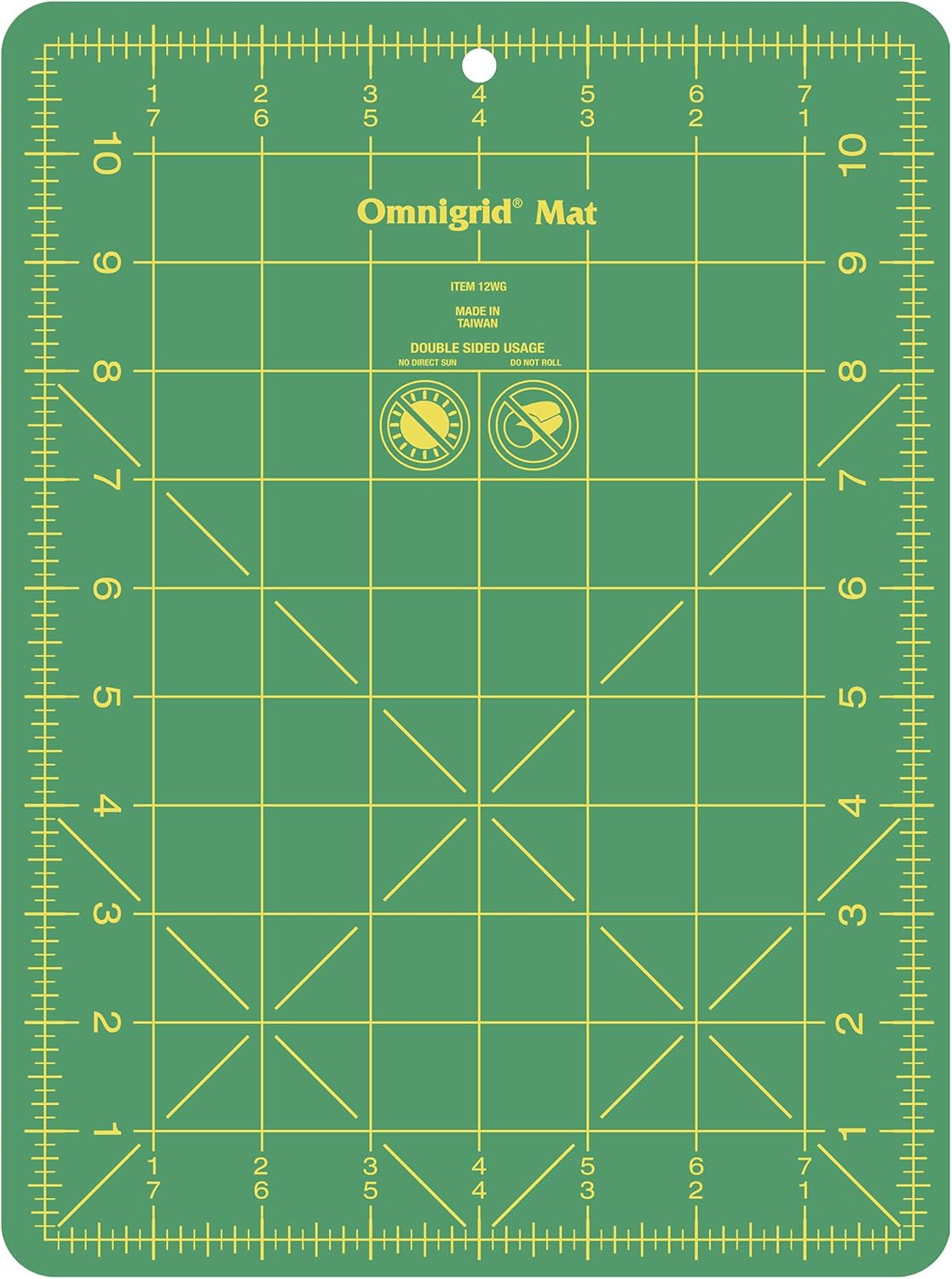 Self-Healing Cutting Mat - 8'' x 11'' Inch Precision Fabric Cutting Mat with Durable Surface for Quilting, Sewing & Crafts