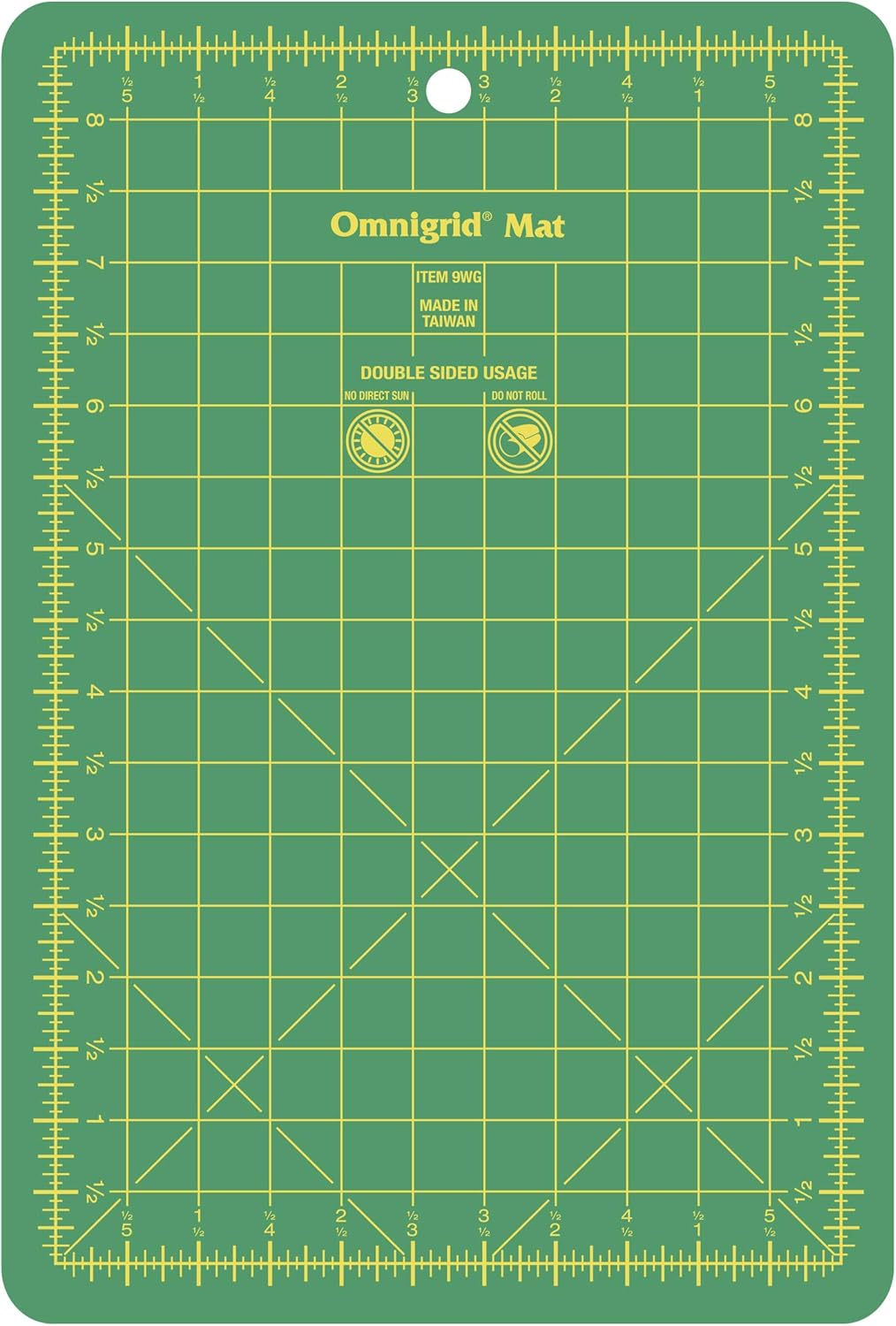 Self-Healing Cutting Mat - 8'' x 11'' Inch Precision Fabric Cutting Mat with Durable Surface for Quilting, Sewing & Crafts