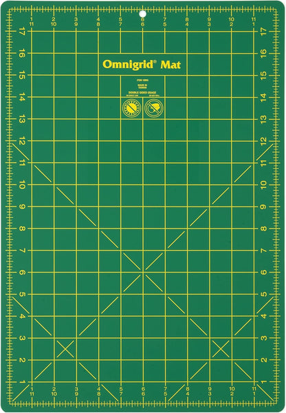 Self-Healing Cutting Mat - 8'' x 11'' Inch Precision Fabric Cutting Mat with Durable Surface for Quilting, Sewing & Crafts