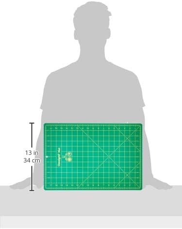 Self-Healing Cutting Mat - 8'' x 11'' Inch Precision Fabric Cutting Mat with Durable Surface for Quilting, Sewing & Crafts