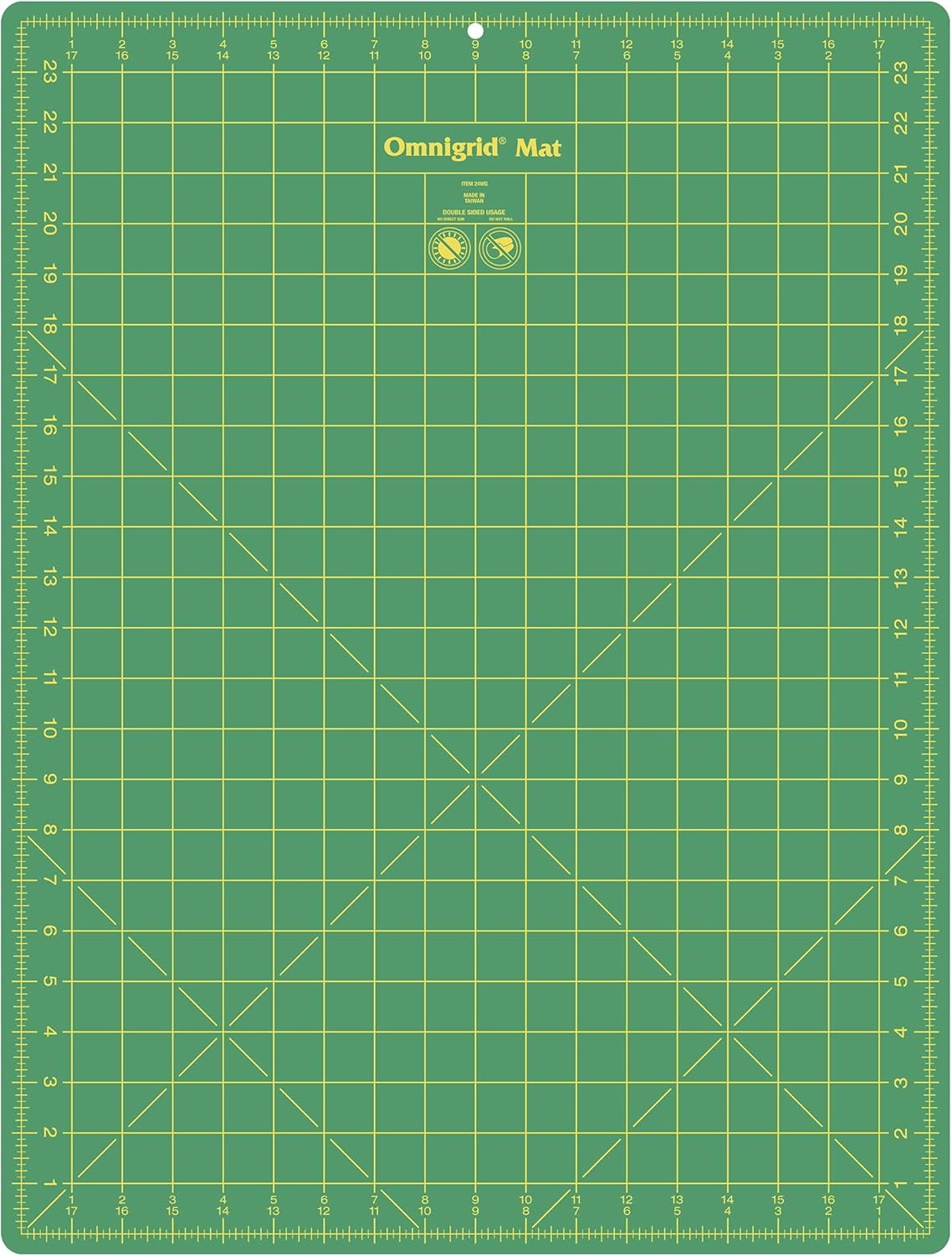 Self-Healing Cutting Mat - 8'' x 11'' Inch Precision Fabric Cutting Mat with Durable Surface for Quilting, Sewing & Crafts