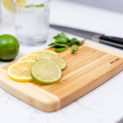 Bamboo Cutting Board Set 5 Pack (Compact, Small, Medium, Large, and XL)