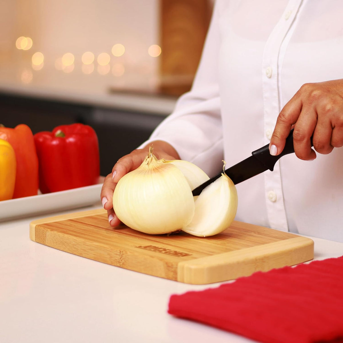 Bamboo Cutting Board Set 5 Pack (Compact, Small, Medium, Large, and XL)