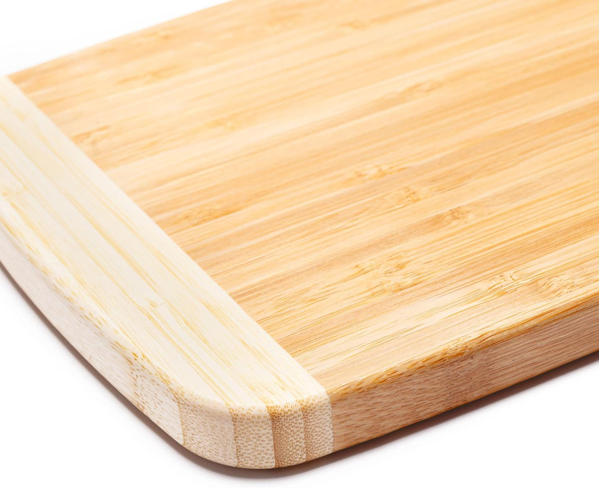 Bamboo Cutting Board Set 5 Pack (Compact, Small, Medium, Large, and XL)