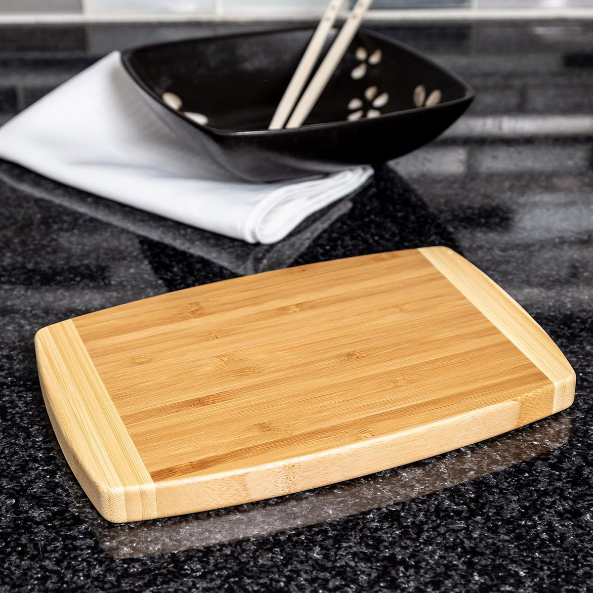 Bamboo Cutting Board Set 5 Pack (Compact, Small, Medium, Large, and XL)