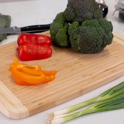 Bamboo Cutting Board Set 5 Pack (Compact, Small, Medium, Large, and XL)