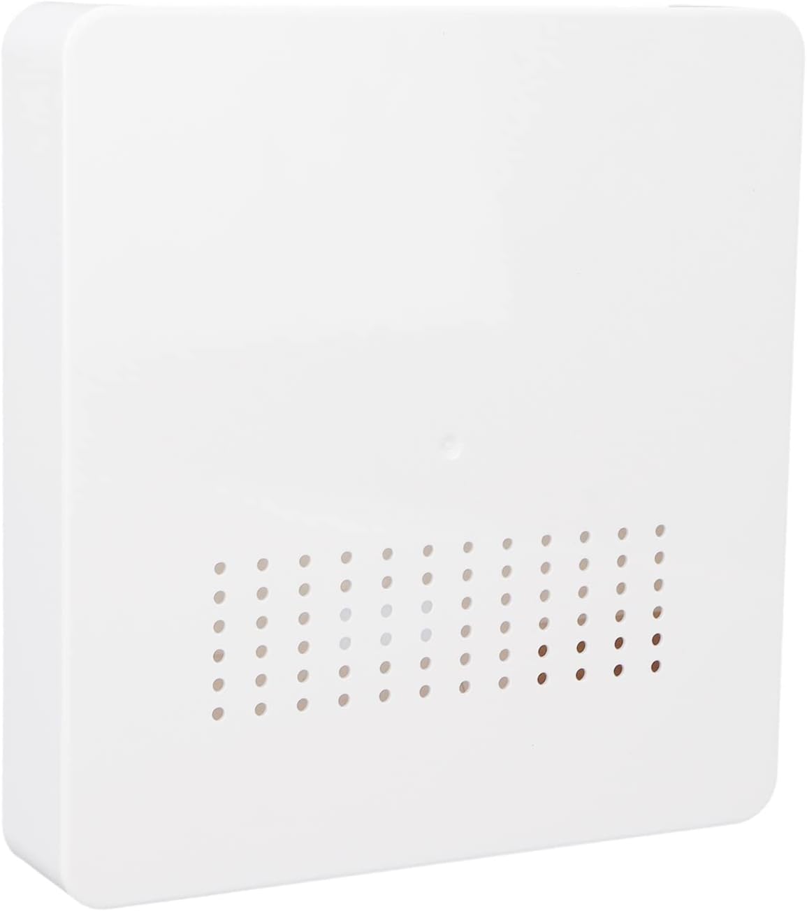 Wall Mounted Knife Block, Hidden Kitchen Knife Holder with 4 Slots White Universal Display Organizer Rack for Home Kitchen Space Saver