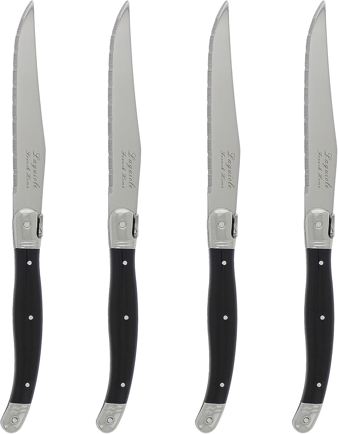 Steak Knives, Set of 4, Navy Blue