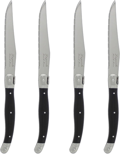 Steak Knives, Set of 4, Navy Blue