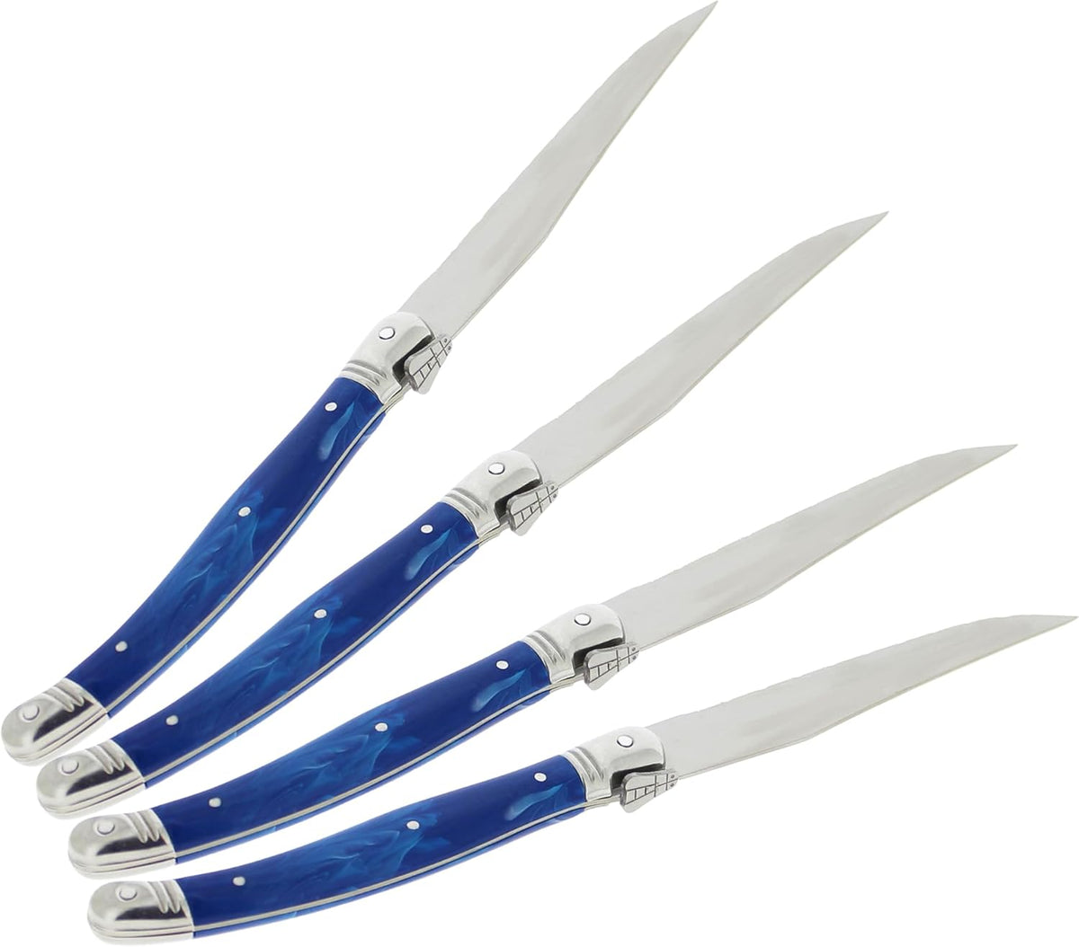 Steak Knives, Set of 4, Navy Blue