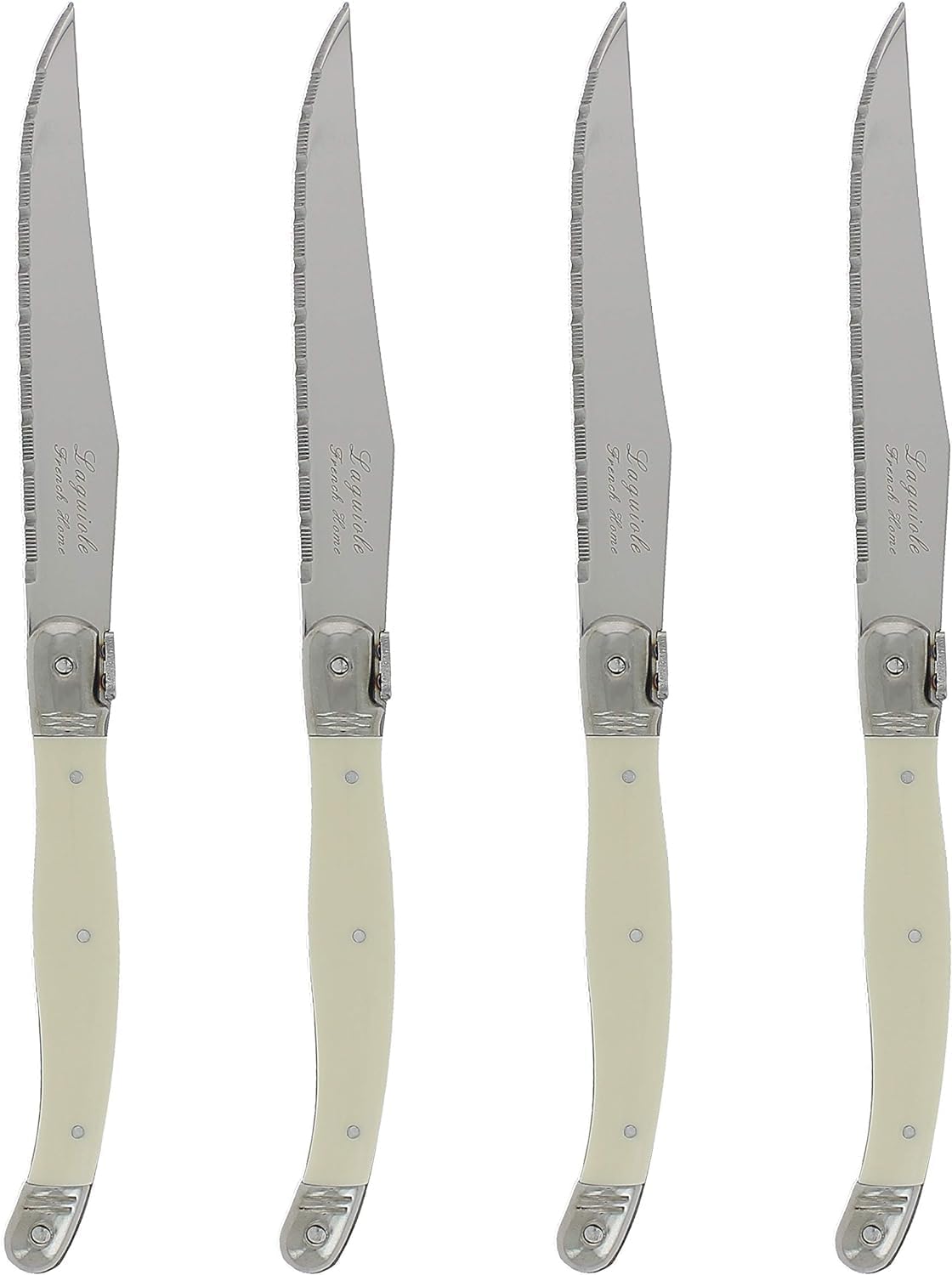 Steak Knives, Set of 4, Navy Blue